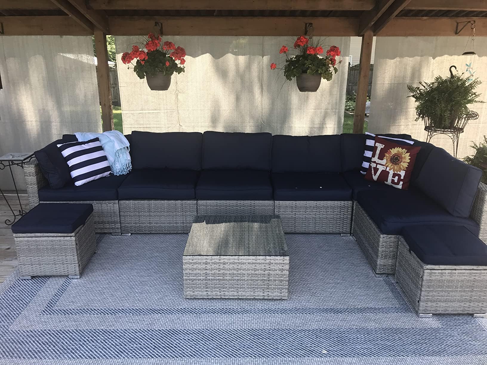 TECOSARA modern-decor look upgrades any outdoor space.