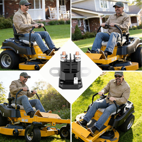Tecreddy 030817 installed on a mower demonstrating easy upgrade