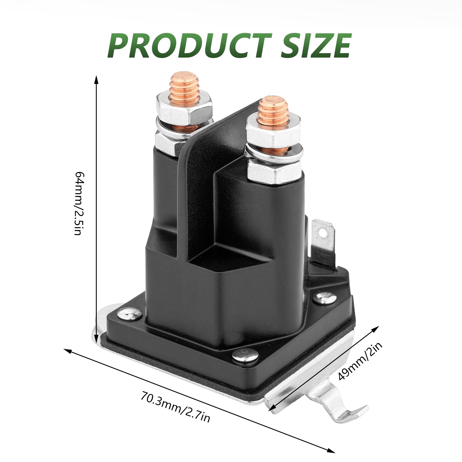 Tecreddy 192507 packaging includes a single starter solenoid for easy replacement.