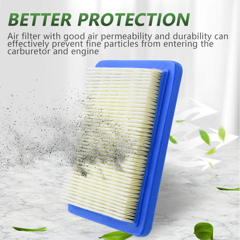 Tecreddy 491588S air filter pleated detail for filtration efficiency
