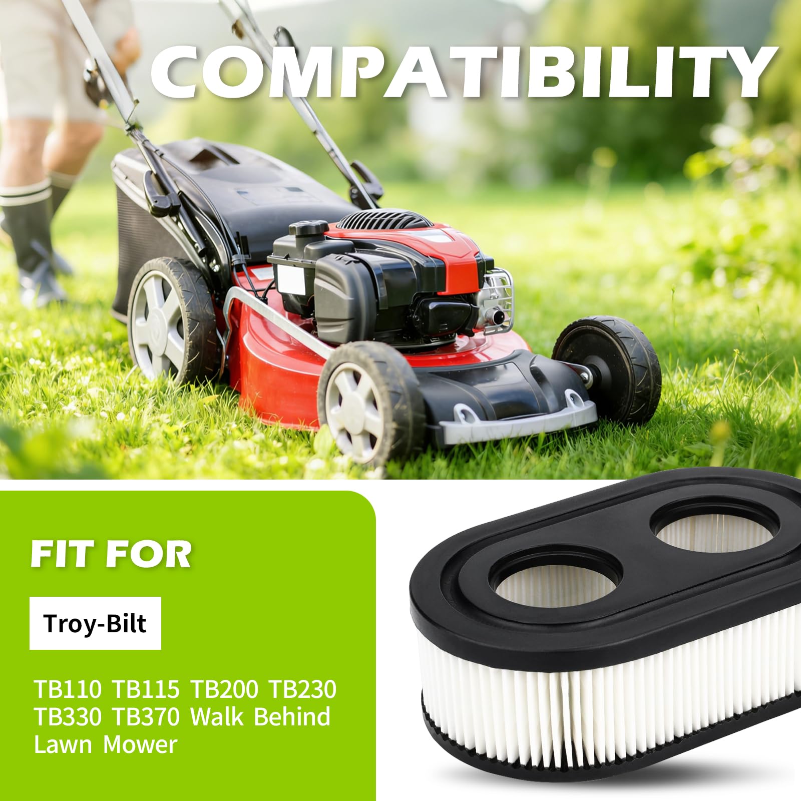 Tecreddy 593260 filter material close-up showing durable construction