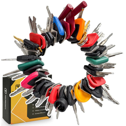 Tecreddy 70PCS master set cover illustrates the organized bundle for quick key access on site