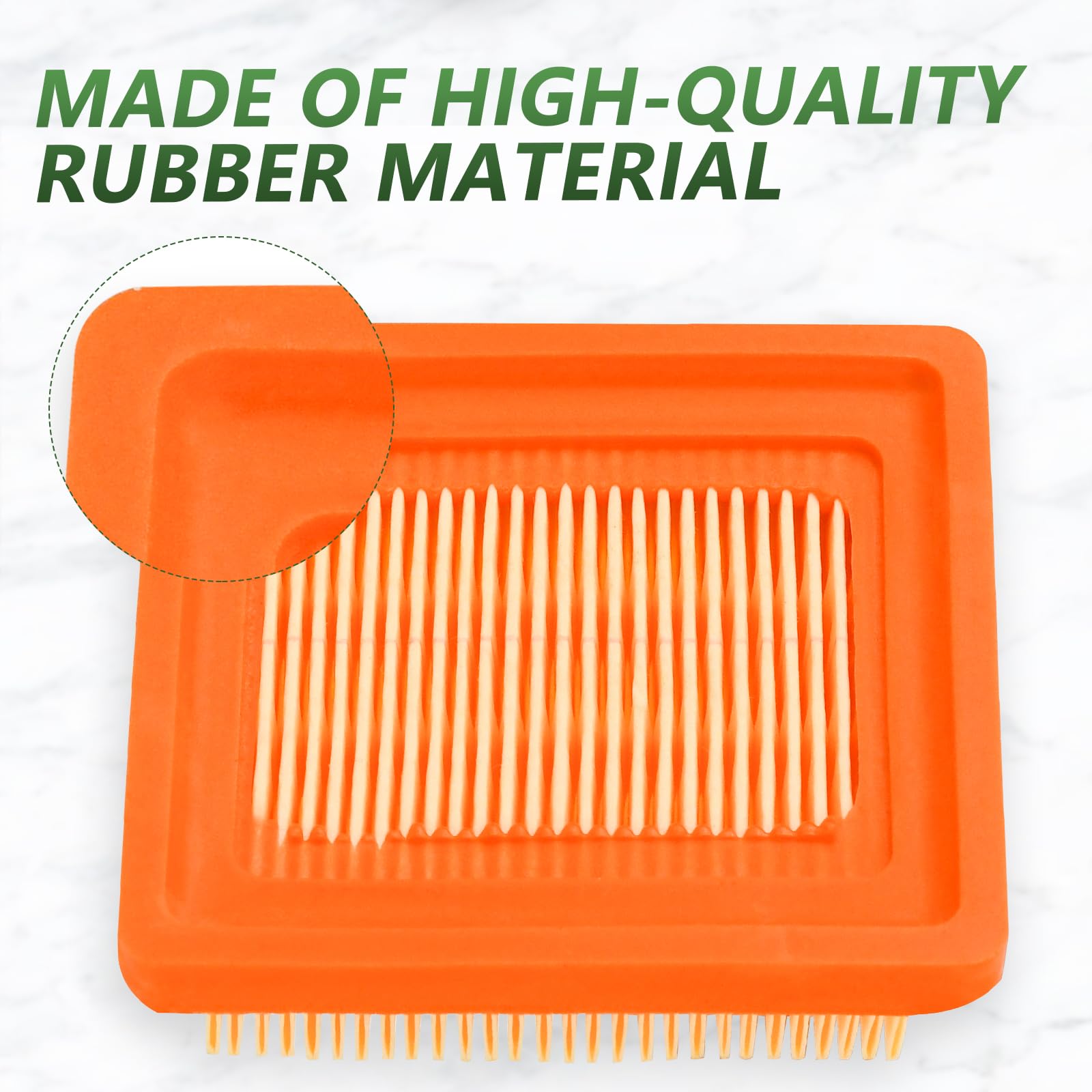 Tecreddy PVC and paper filter materials for durability and airflow