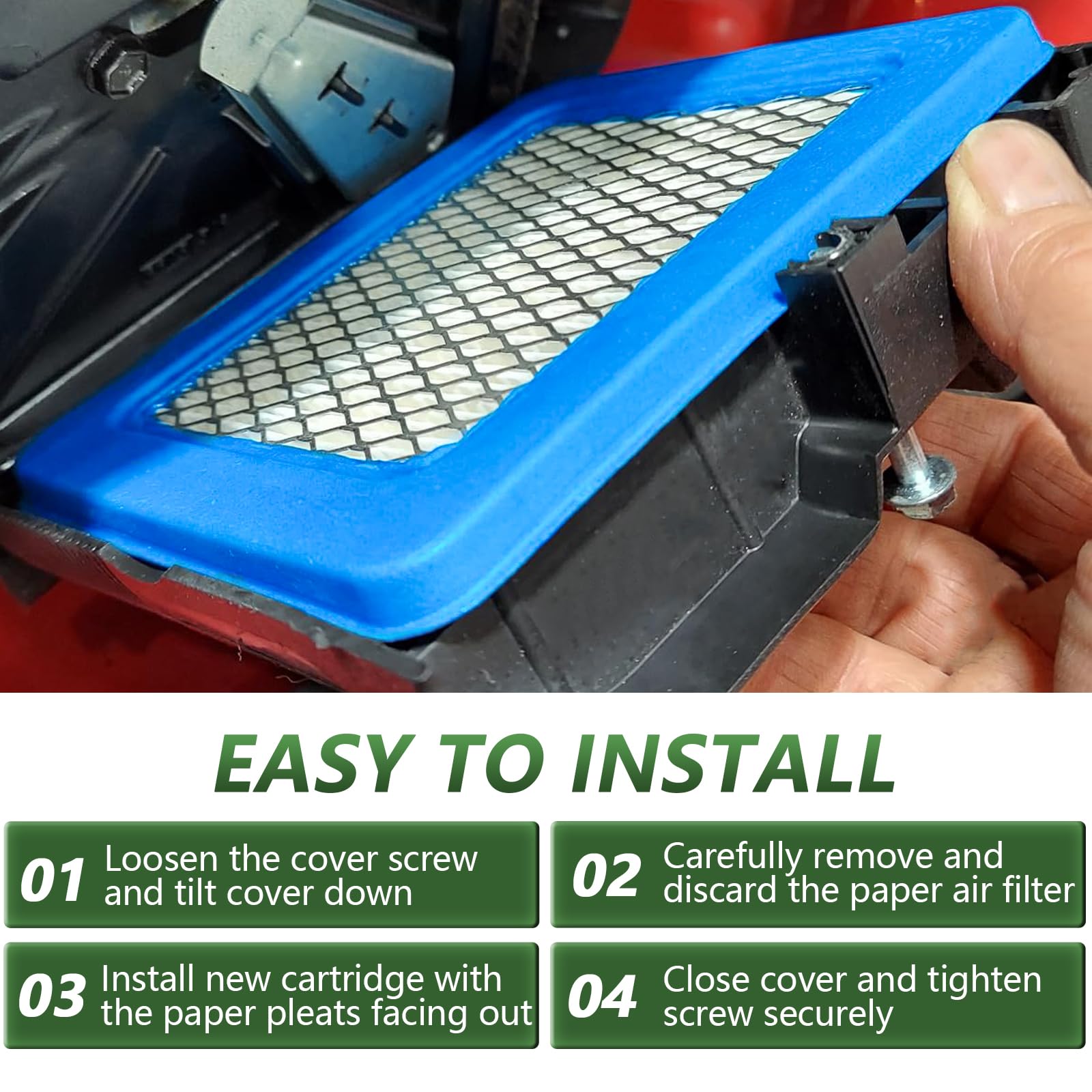 Tecreddy kit compatible with Briggs & Stratton and popular mower models