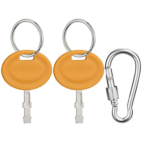 Tecreddy Cub Cadet replacement key 2-pack ready for multiple riding mowers.