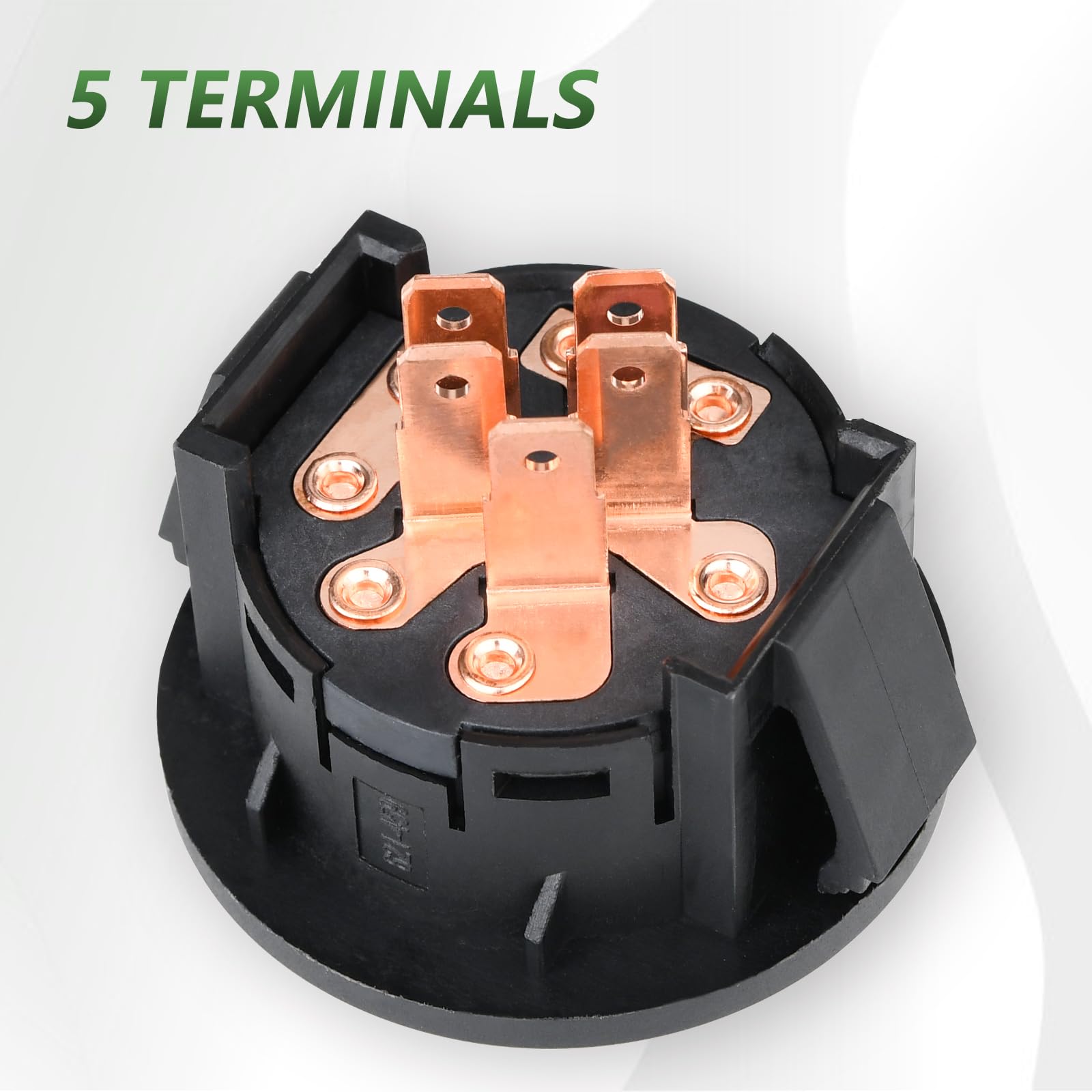 Tecreddy ignition switch 137-4100 front view compatible with ExMark Toro