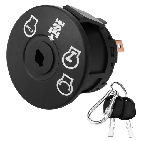 Tecreddy 4-position ignition switch for Craftsman and Husqvarna riding mowers, reliable control.