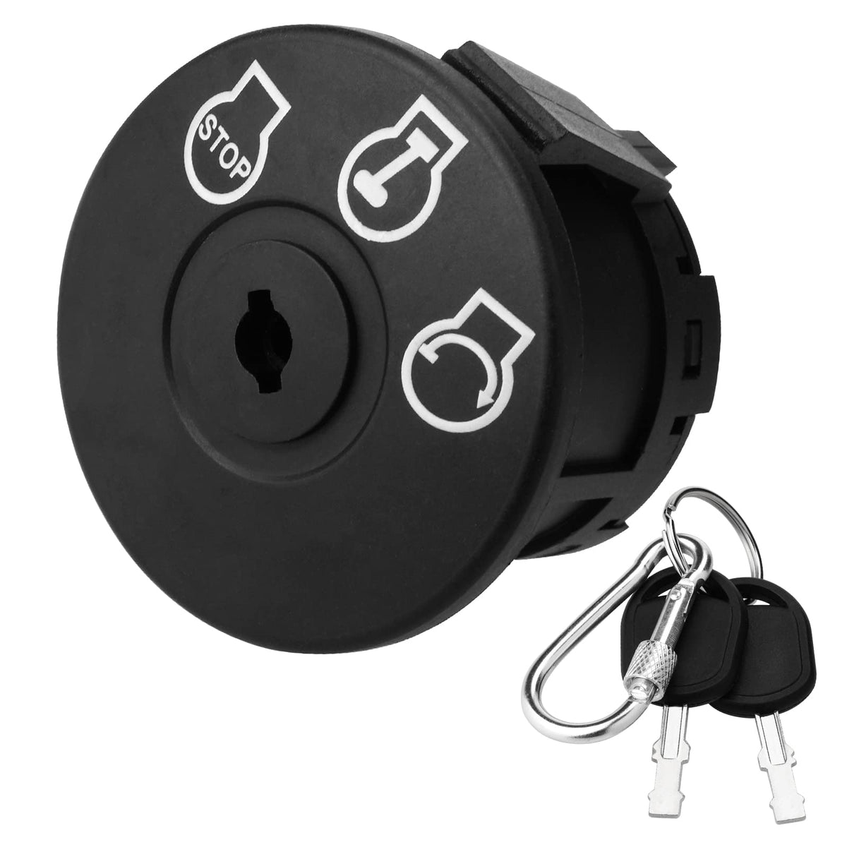Tecreddy ignition switch for Cub Cadet with three positions, durable and reliable
