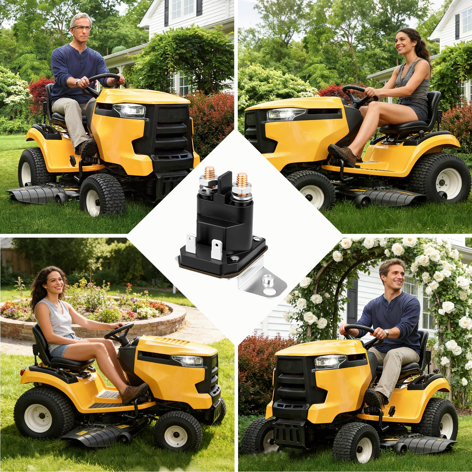 Tecreddy solenoid installation-ready solution for quick mower maintenance.