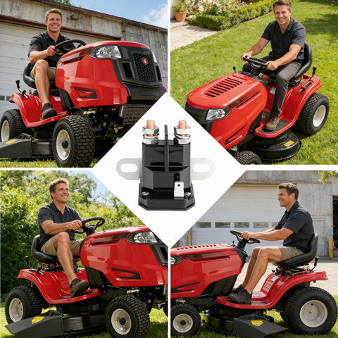 Tecreddy lawn mower parts solenoid pack for quick maintenance.
