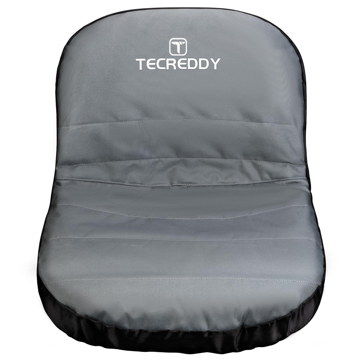 Tecreddy lawn mower seat cover provides waterproof protection for rain and sun.