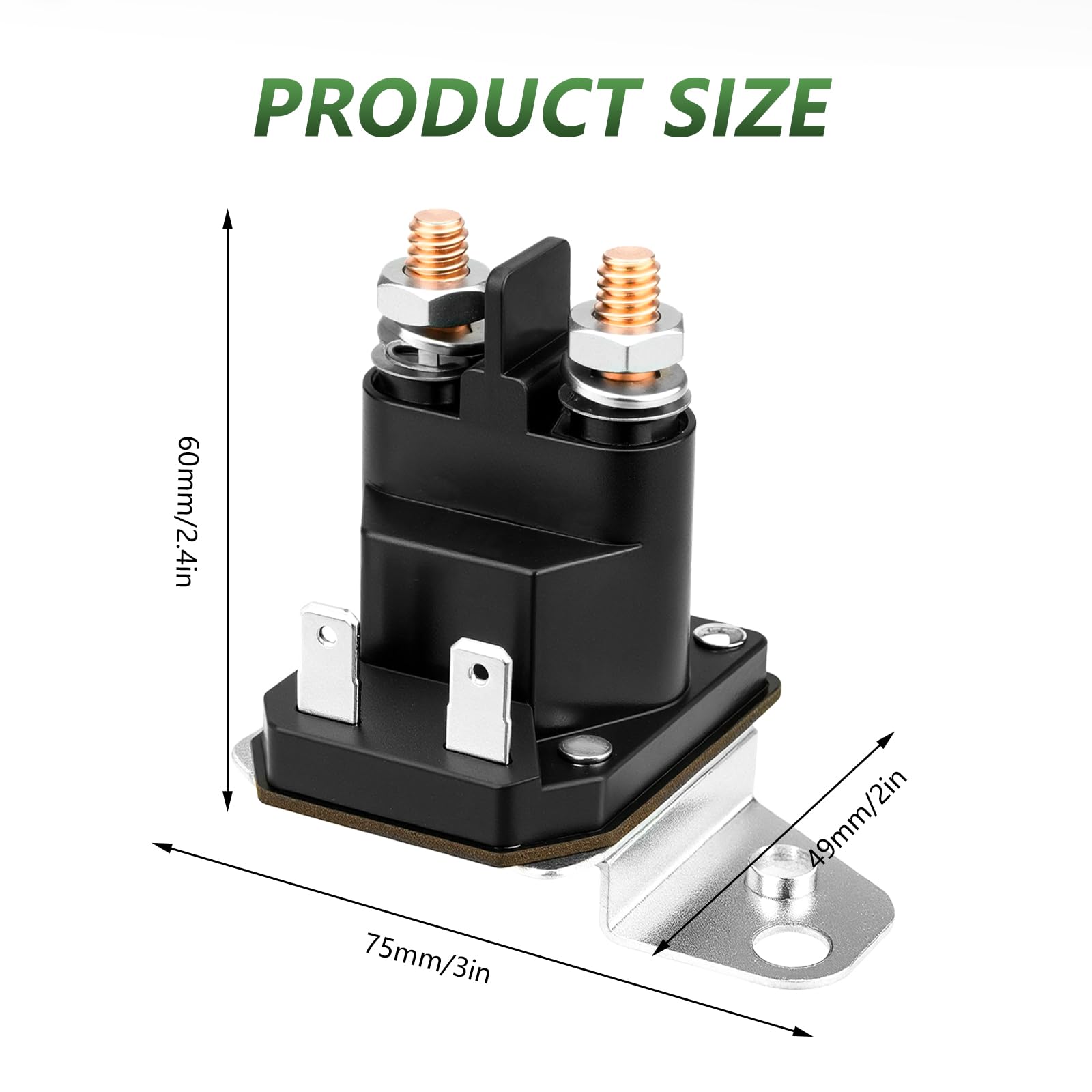 Tecreddy starter solenoid package shows a single unit.