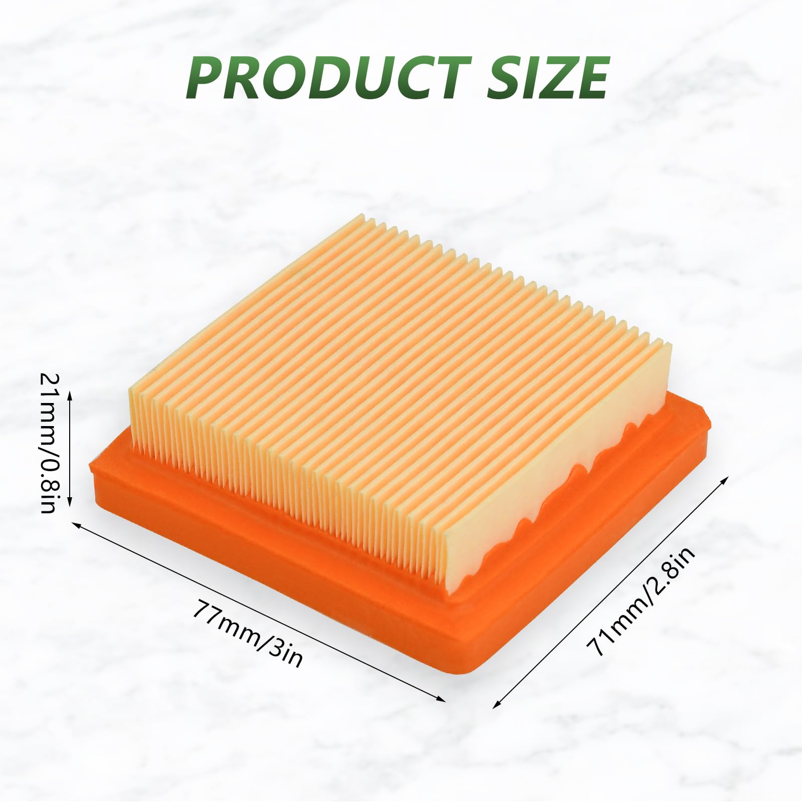 Tecreddy packaging showing the five-filter set for compatibility
