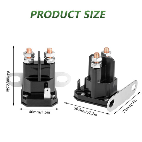 Tecreddy Snapper 18817-75671 solenoid for dependable mower starting.