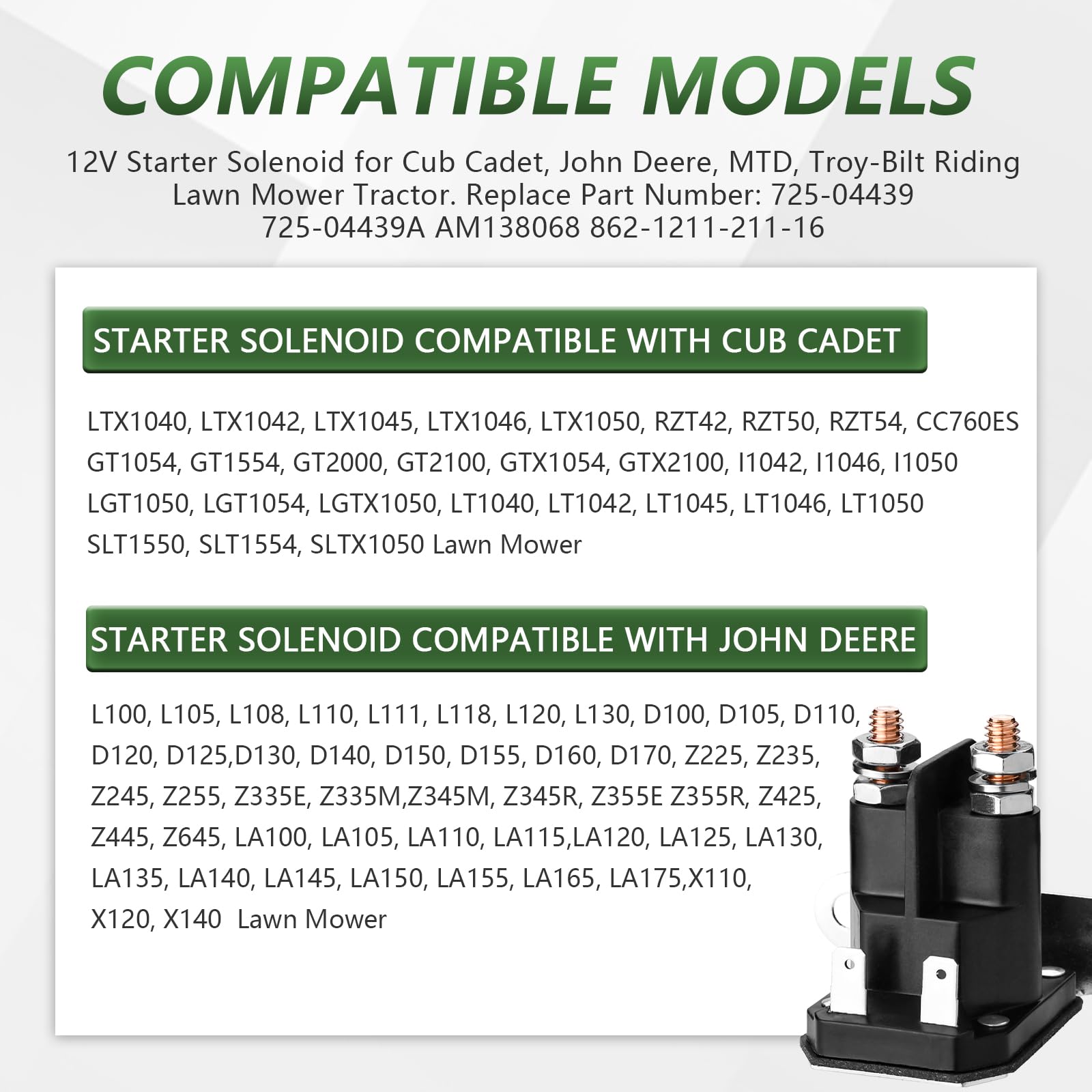 Tecreddy solenoid packaging includes a single replacement unit for quick swap.