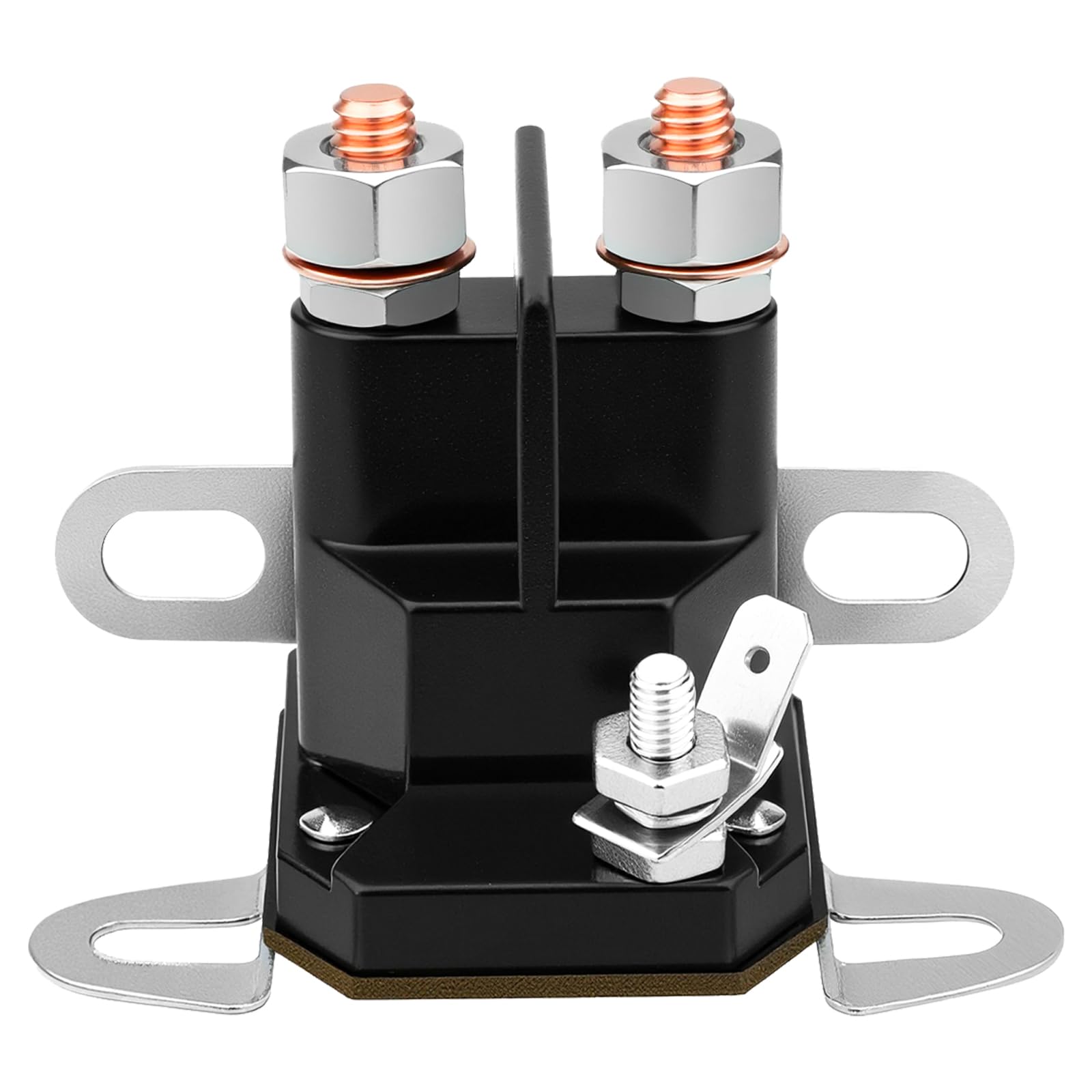 Tecreddy 12V starter solenoid for Bad Boy, front view, reliable starts.