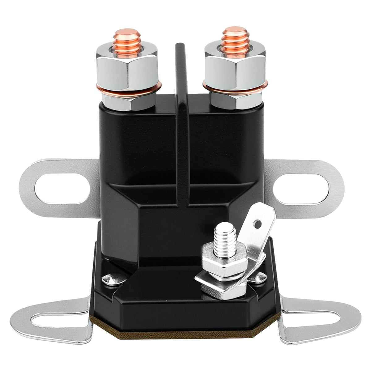Tecreddy 12V starter solenoid for Bad Boy, front view, reliable starts.