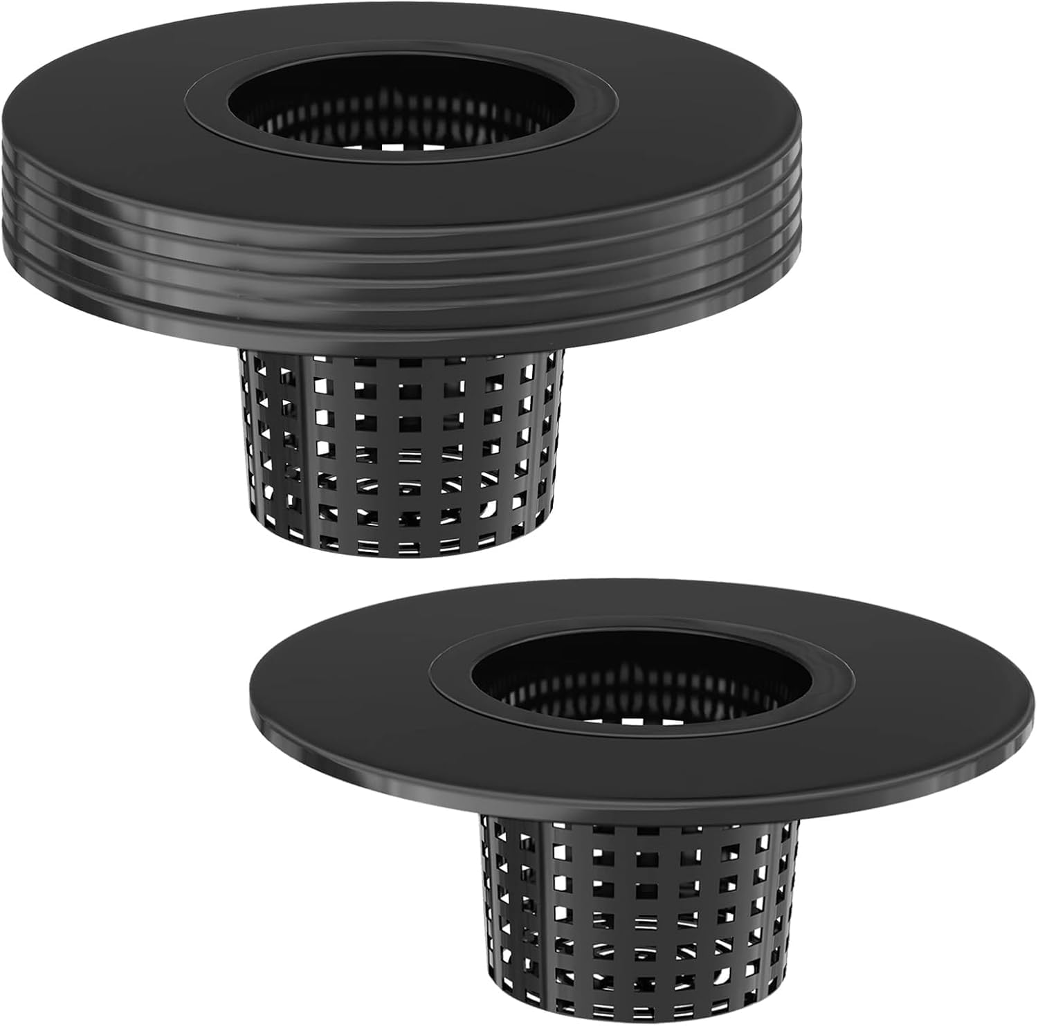 Tectsia net pot lid 6-inch on bucket for easy hydroponic setup.
