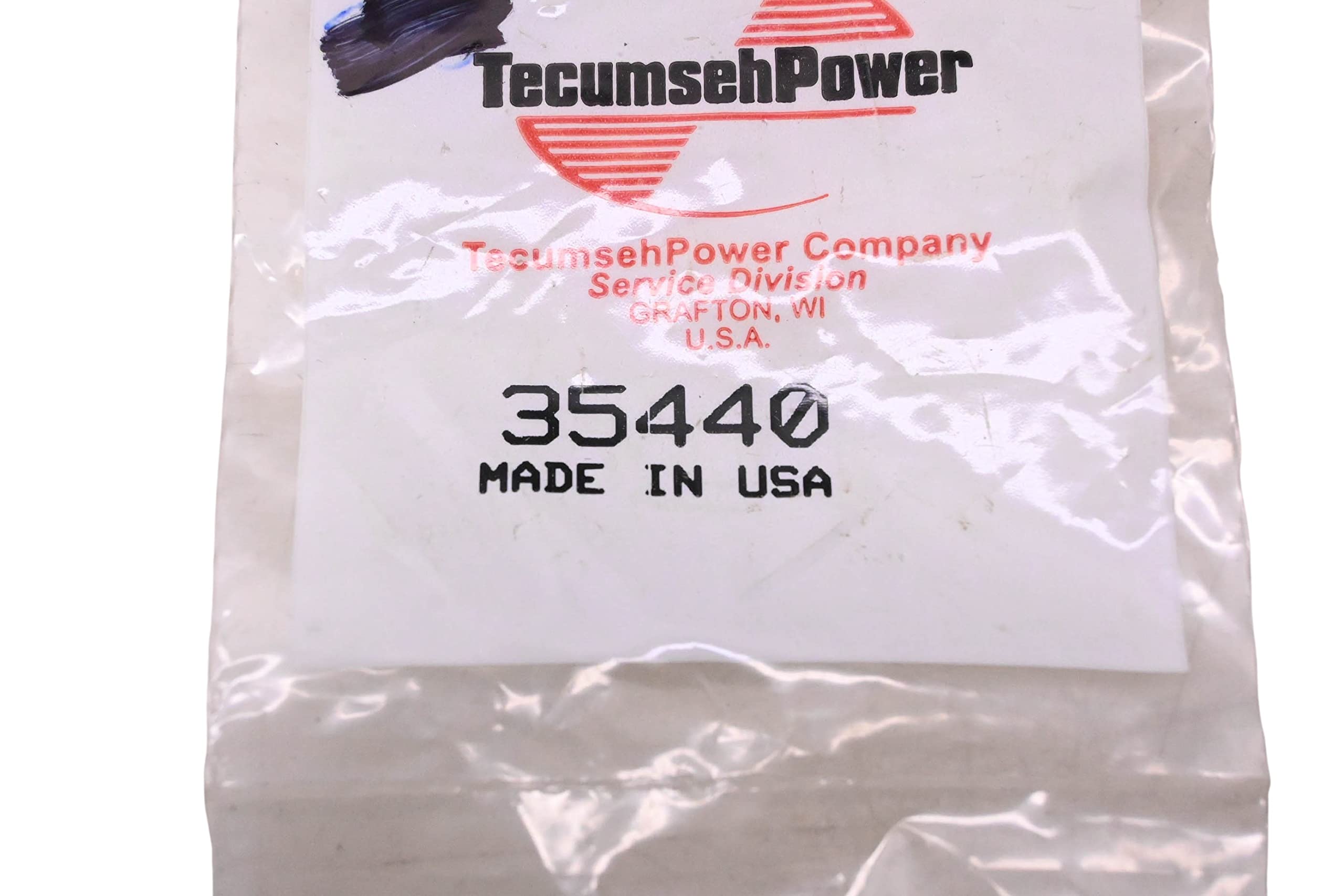 Tecumseh 35440 genuine OEM packaging shows authentic replacement part and compatibility promise