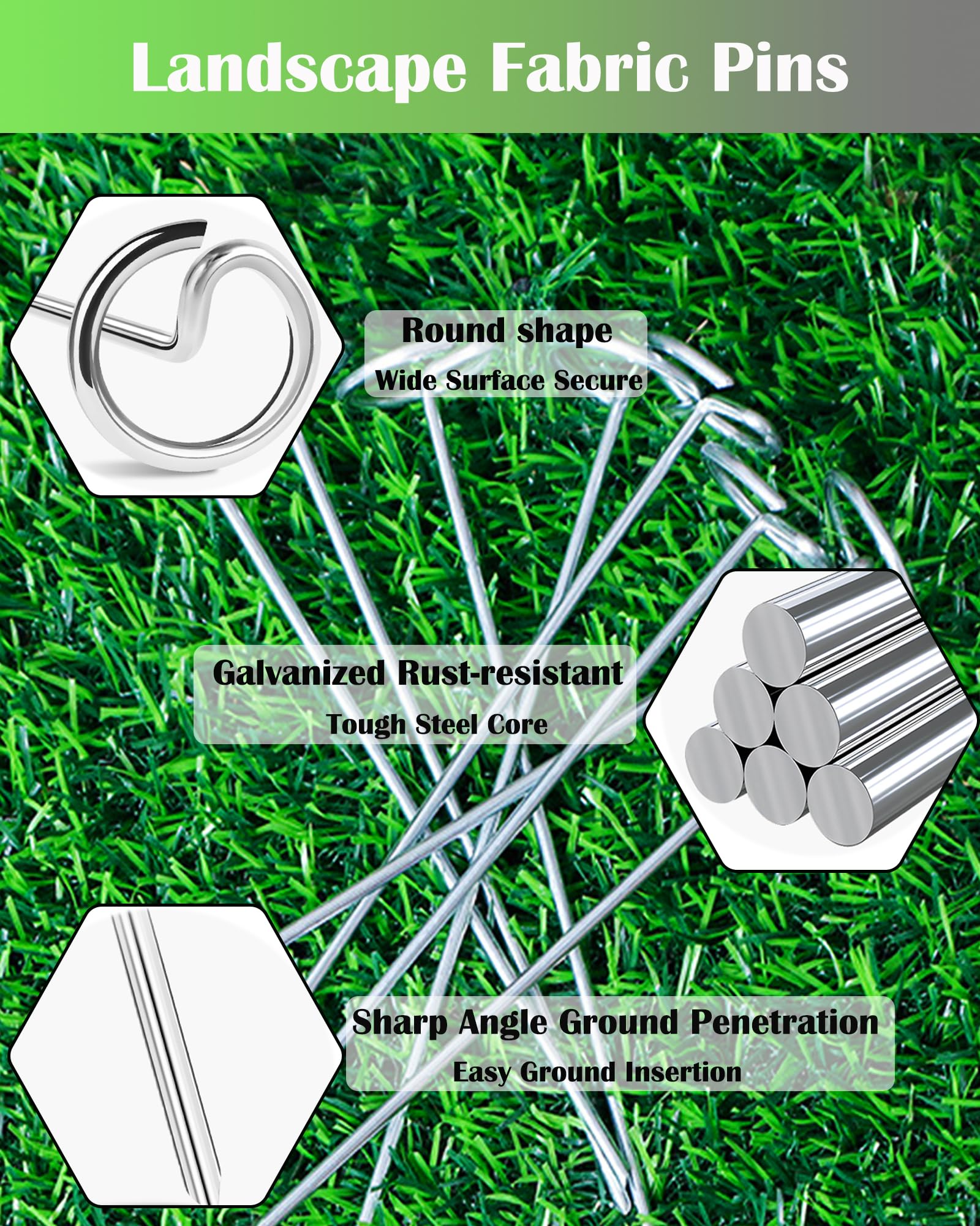 Teegroow oversized dome improves contact area for quick installation.