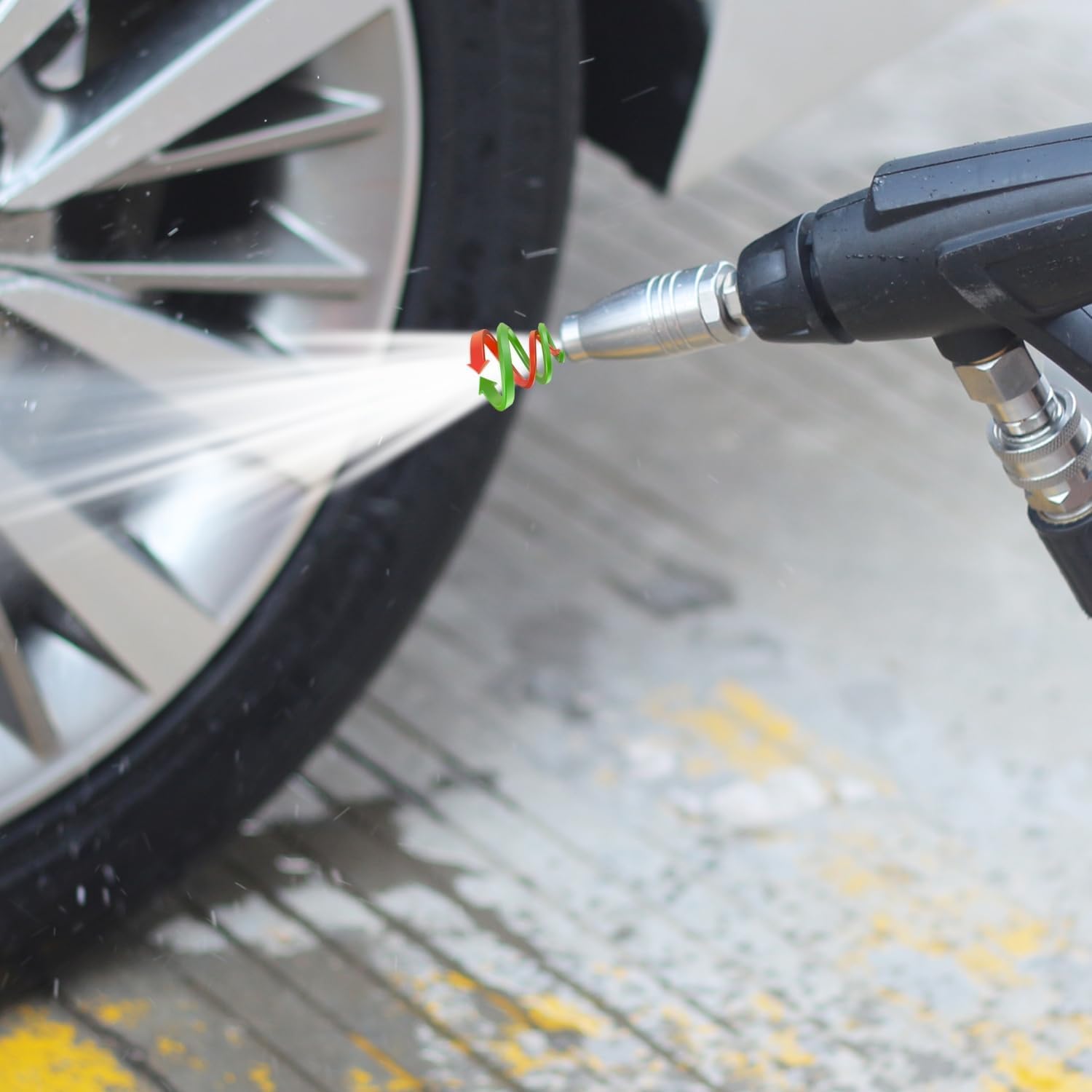 Versatile applications including rust removal, tank cleaning, and wheels