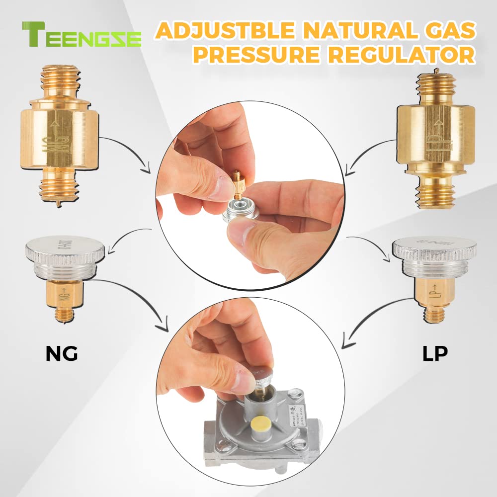 TEENGSE regulator temperature range supports versatile indoor or outdoor use