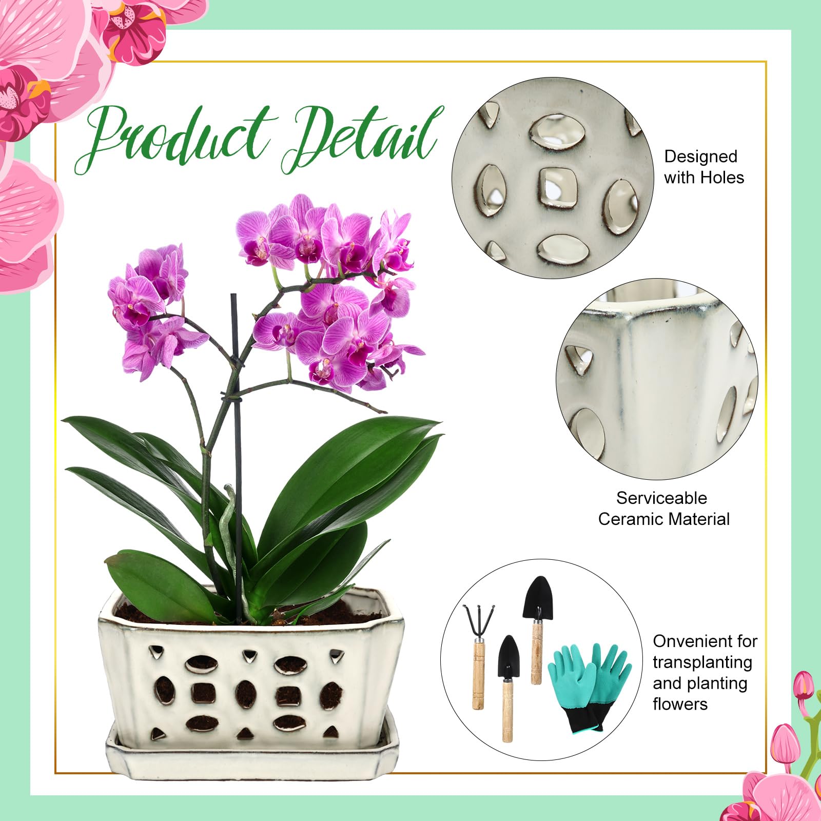 Teenyyou packing set includes shovels for smooth transplanting and planting.