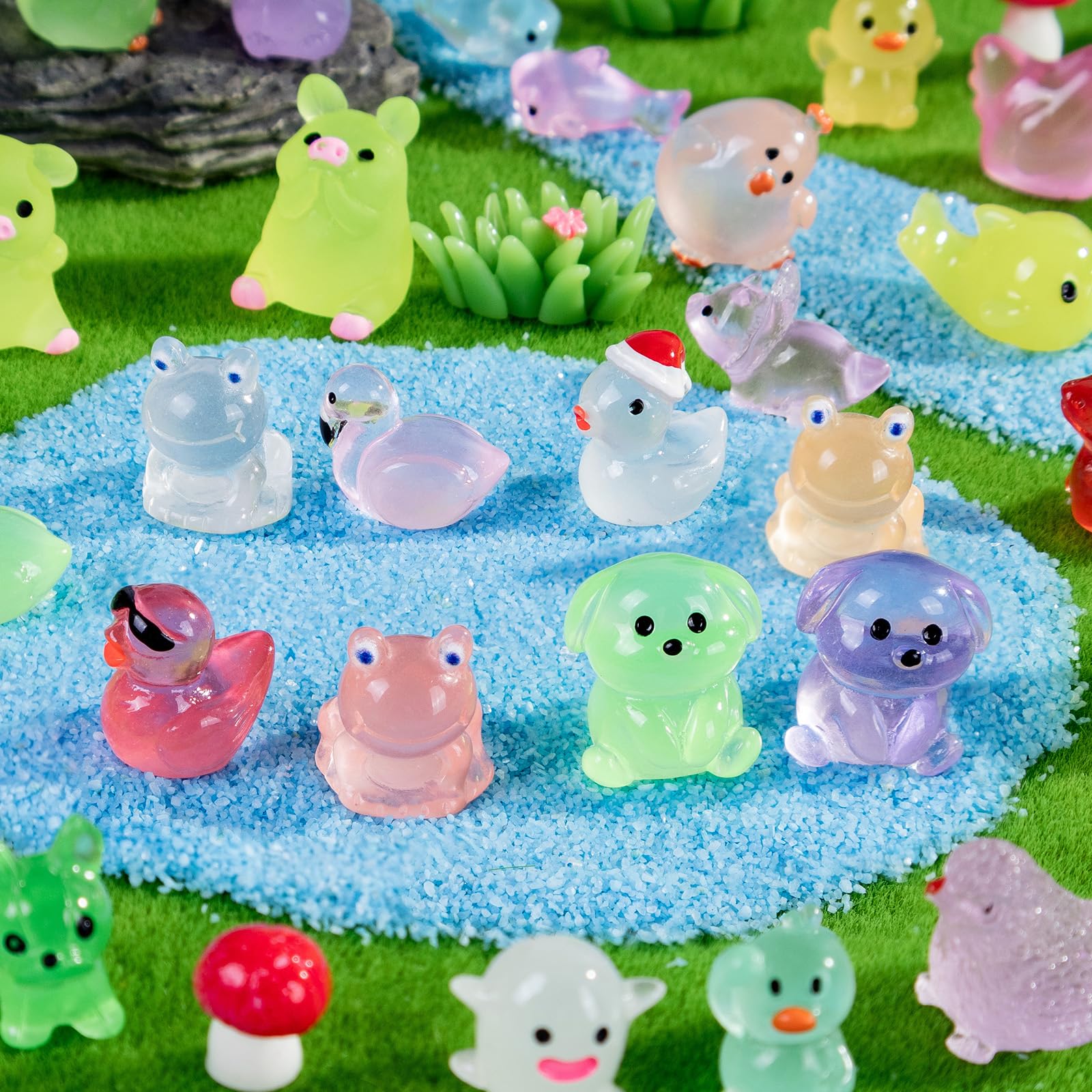 Teenzee durable resin figures designed for long-lasting crafts.