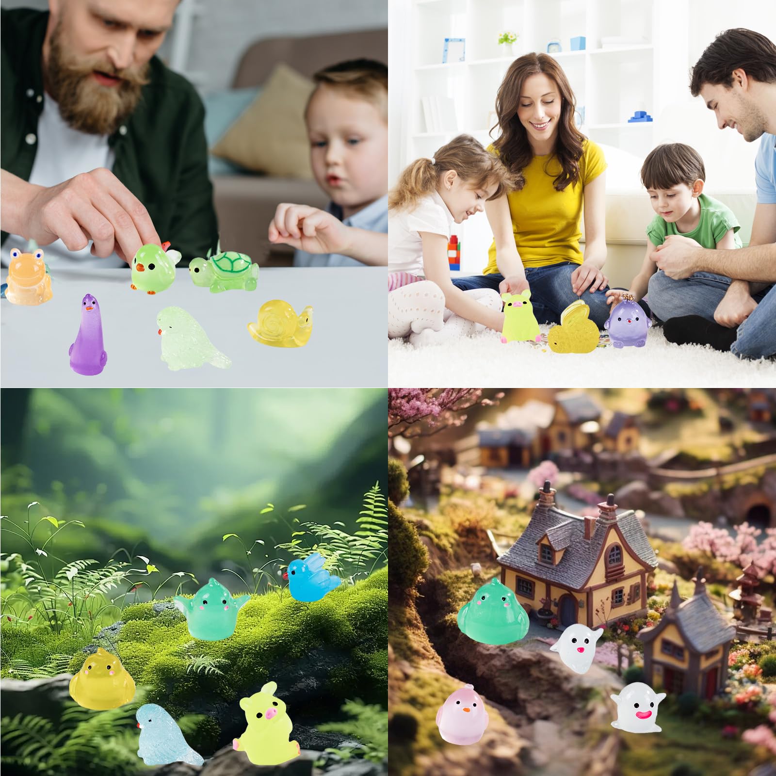 Teenzee diverse creatures include birds, dogs, dragons, and more for storytelling.