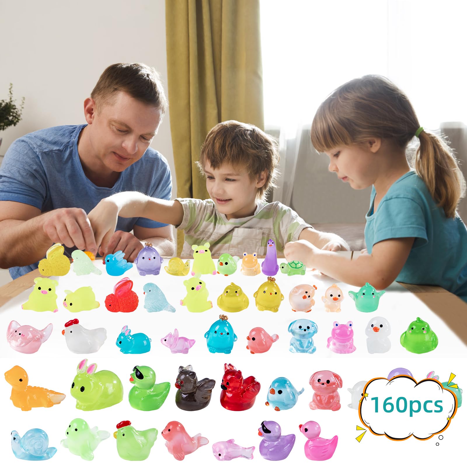  Teenzee 160-piece set adds colorful accents to DIY crafts.