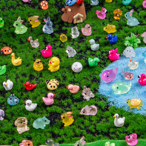 Teenzee craft mini animals suitable for DIY projects and gifts.