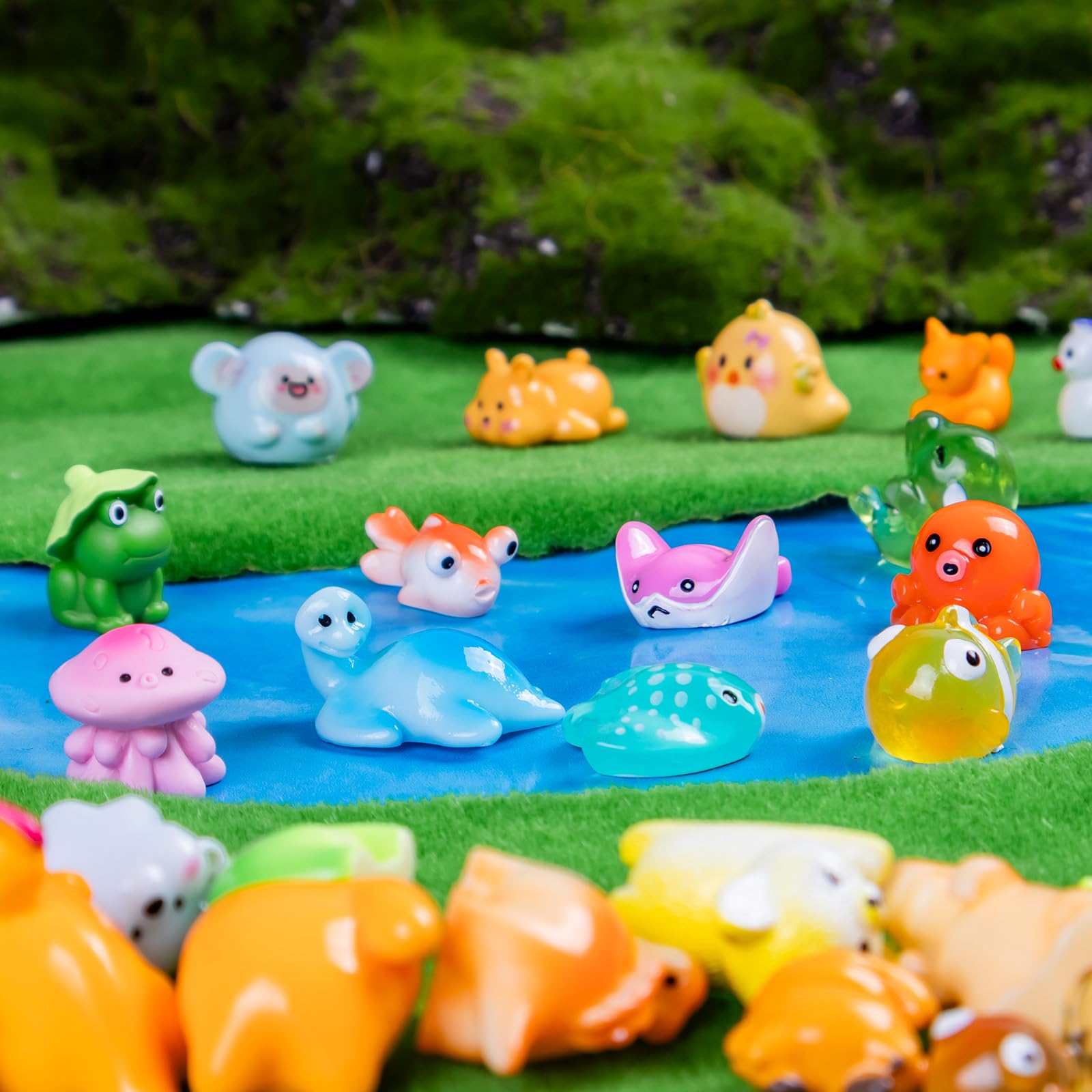 Teenzee creative miniatures set: ideal for imaginative play and shelf displays.