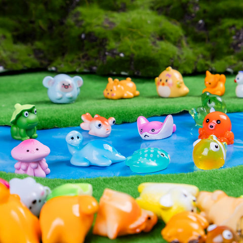 Teenzee creative miniatures set: ideal for imaginative play and shelf displays.