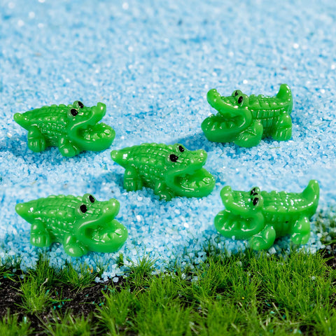 Teenzee bite-sized croc figurines spark imaginative play and crafts for kids and adults