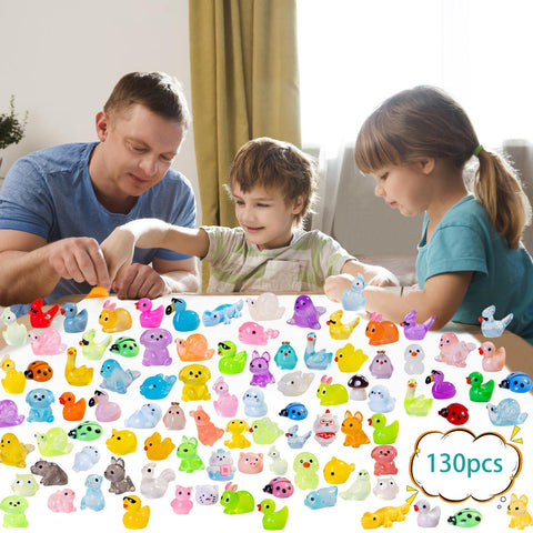 Teenzee desk decoration ornaments; lightweight figures ideal for succulent pots and shelves.