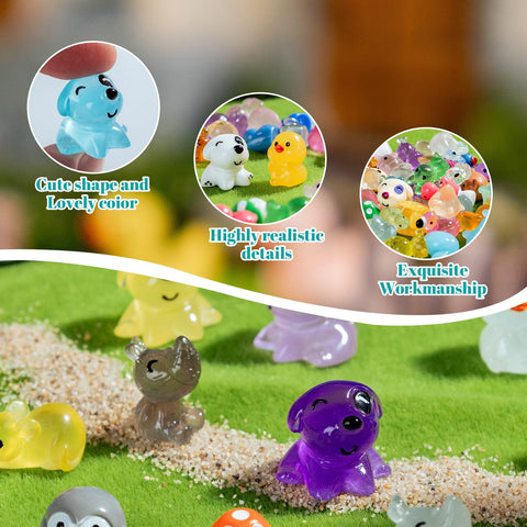 Teenzee detailed tiny animal figures for creative storytelling and displays.