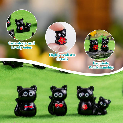 Teenzee resin cat figures ideal for dioramas and micro-worlds.