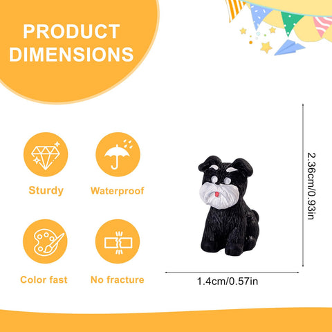 Teenzee resin dog figure 6 durable and portable for on-the-go creative setups