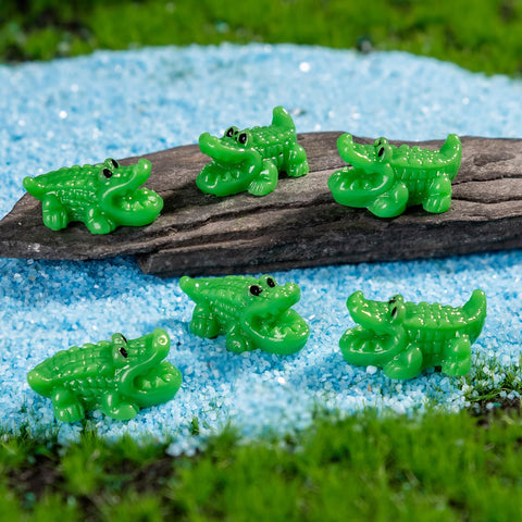 Teenzee crocodile miniatures provide versatile party decor and thoughtful gifts