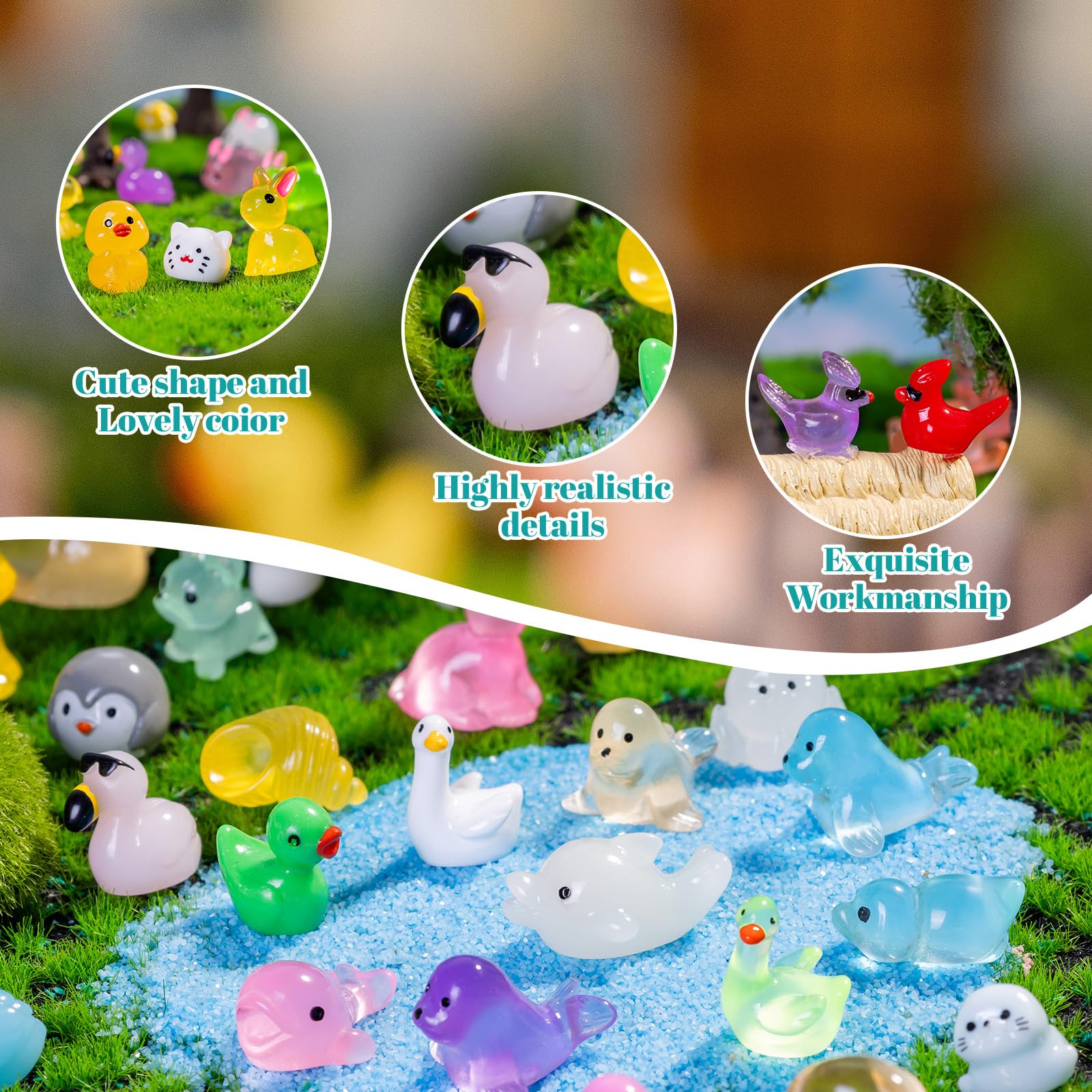 Teenzee resin animal detail craftsmanship; natural colors for charming desktop accents.