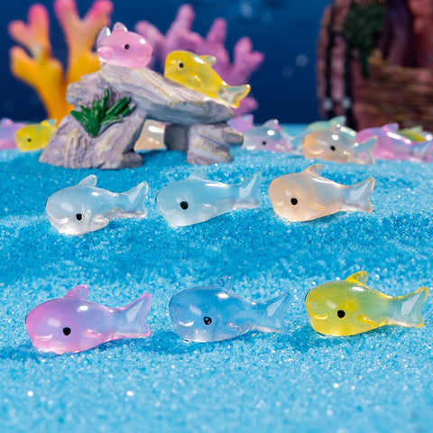 Teenzee resin shark cake decorations for cute DIY party decor and table accents.