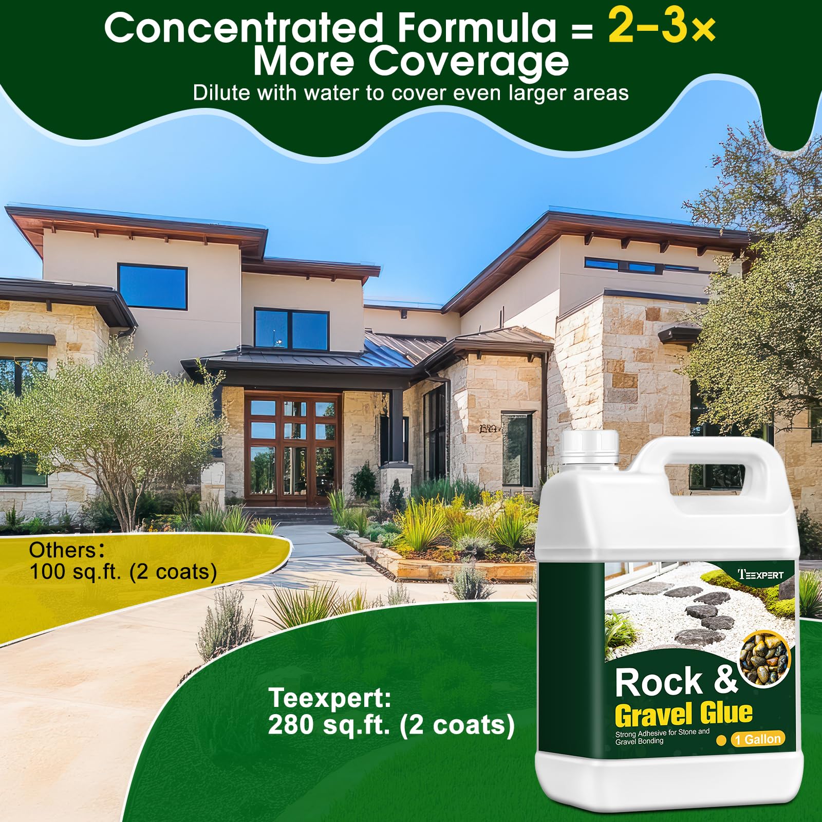 Teexpert fast-drying formula dries clear for a seamless look
