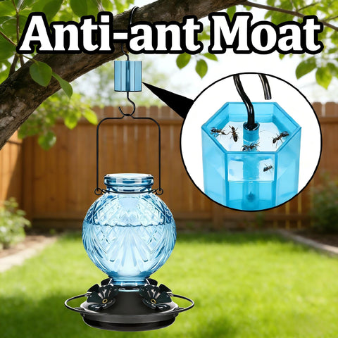 Tegarbed glass bottle with a wide mouth for easy cleaning and refilling.