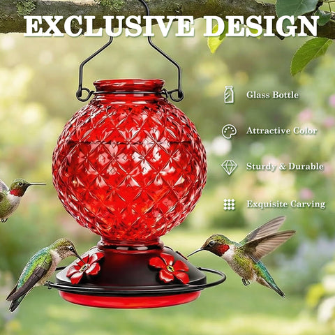 Tegarbed leak-proof design keeps nectar secure during windy days