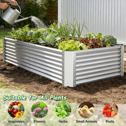 Open-bottom drainage feature of the Tegarbed bed for healthy roots