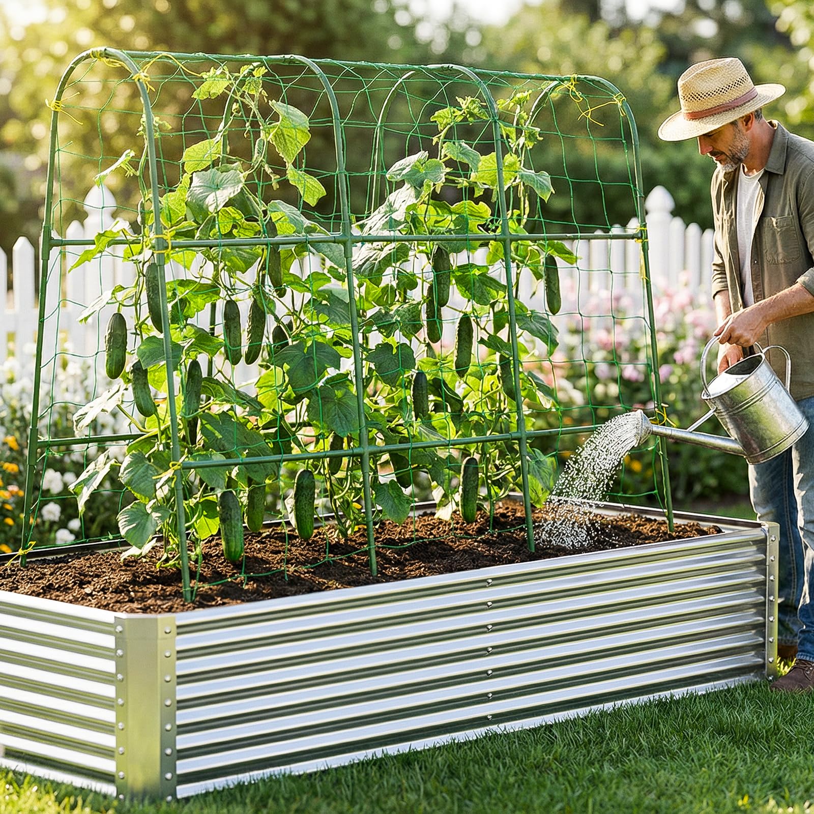Tegarbed outdoor garden performer designed for resilient, long-term use.