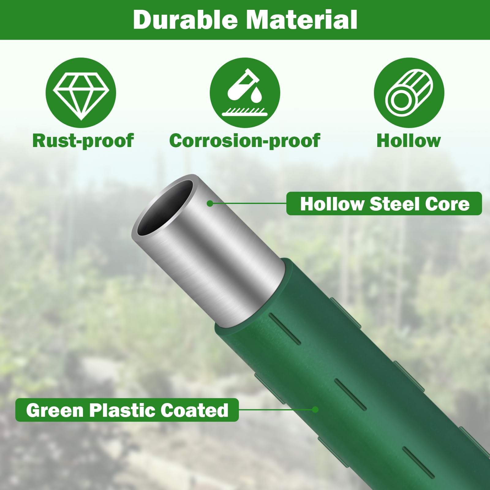 Tegarbed plant clips prevent damage while supporting vines in containers.