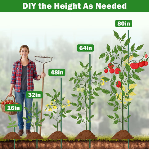 Tegarbed soil tip demonstrates easy insertion into soil.