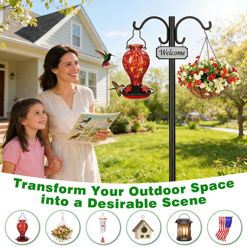 Tegarbed two-pack set for versatile yard arrangements.