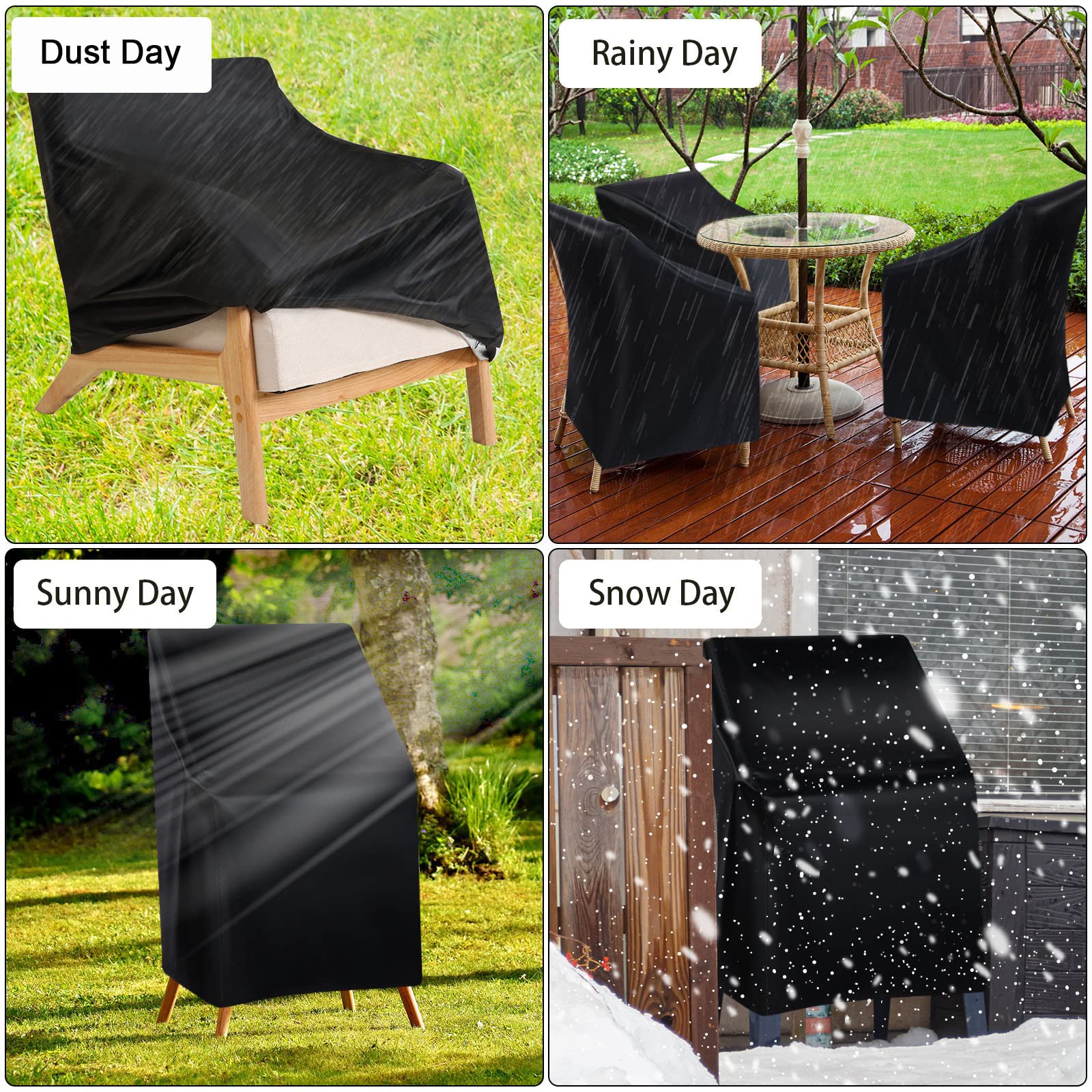 Tegeme easy-clean foldable covers for simple storage.